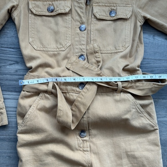 Reformation | Kendall Boiler Suit Jumpsuit Deserttan size 4 - Picture 11 of 16